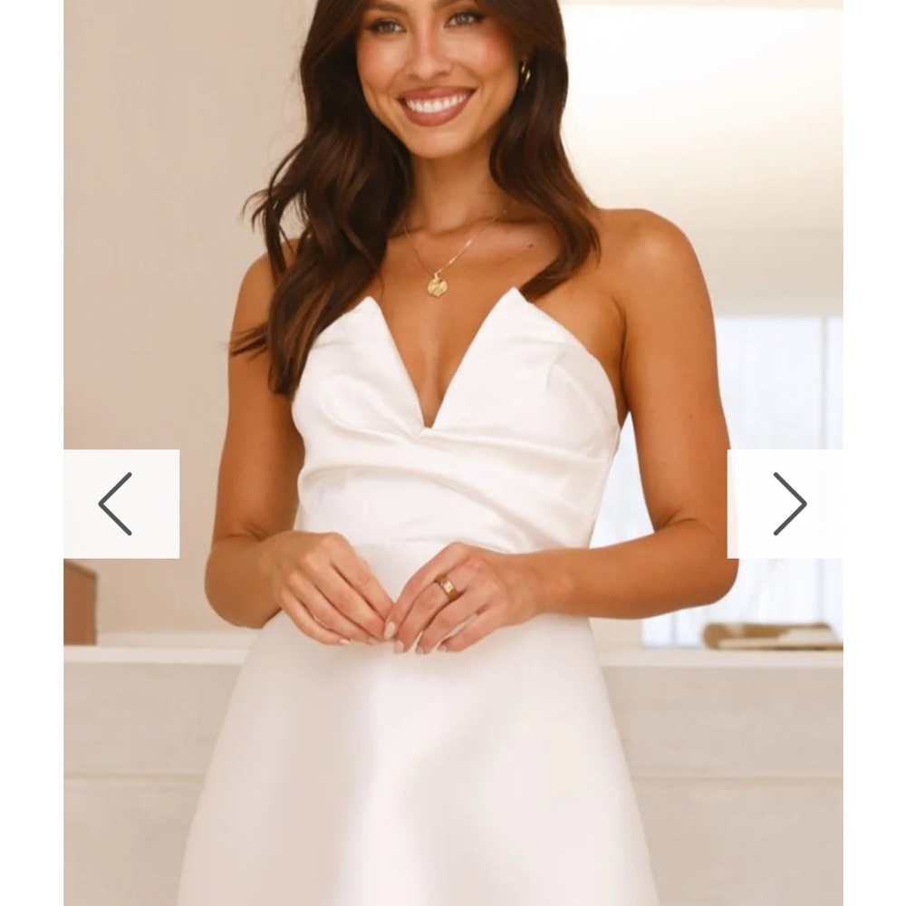 Fun White Mini Dress